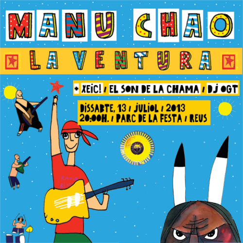 Regarder le live de MANU CHAO à Reus en 2013
